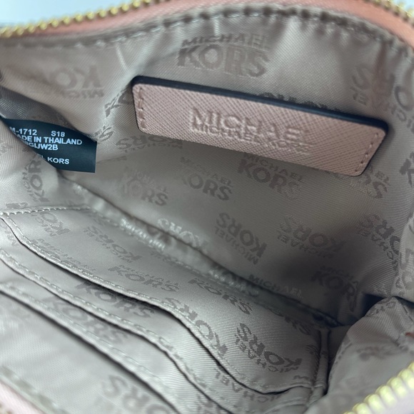 MICHAEL KORS JET TRAVEL LG CENTER STRIPE TOP ZIP - Picture 6 of 11